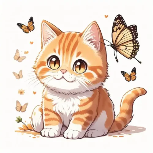 一只橘猫压海棠-菜鸟电玩库